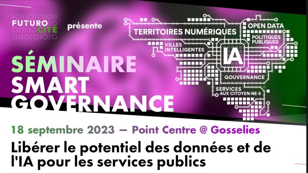 Affiche Séminaire SmartGov2023