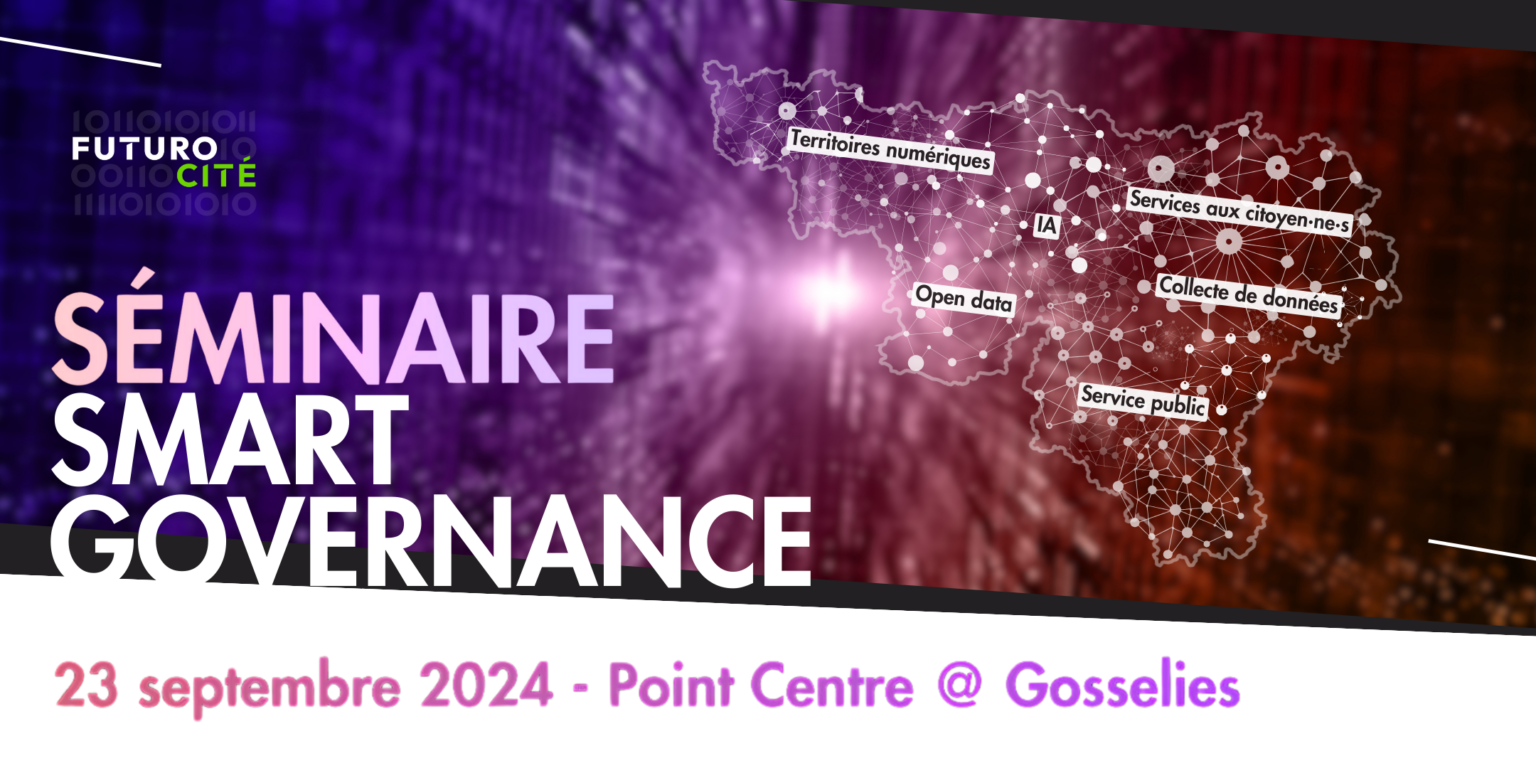 Visuel promotionnel Séminaire Smart Governance.